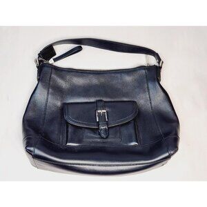 Coach Leather Executive/Travel Bag (D1494-F29881) - Vintage, Black